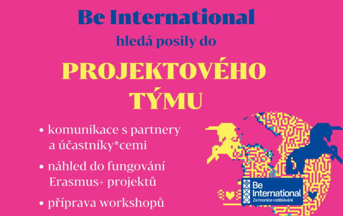 Be International hledá posily do projektového týmu! – ukončeno